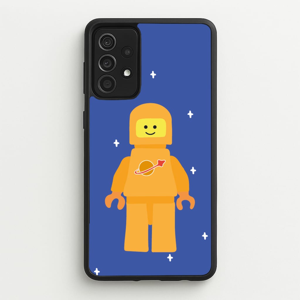 Astronaut - Bricks - Bricks Phone Case for Galaxy A52 / A52s