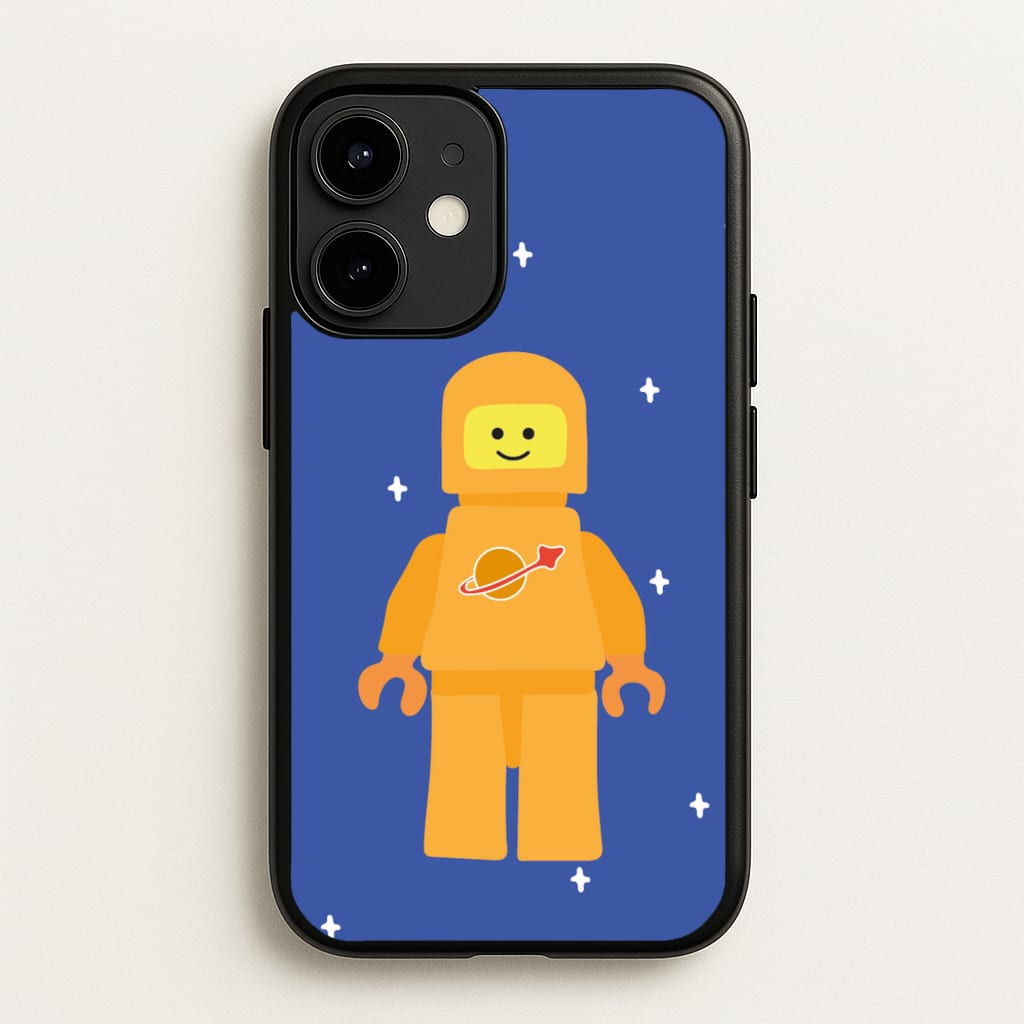 Astronaut - Bricks - Bricks Phone Case for iPhone 12 / 12 Pro