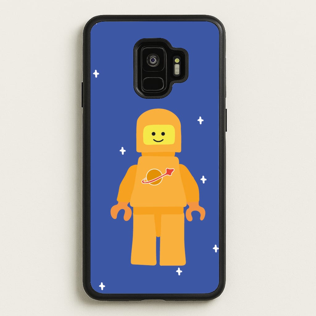 Astronaut - Bricks - Bricks Phone Case for Galaxy S9