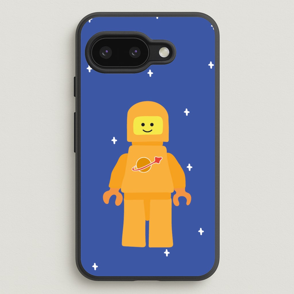 Astronaut - Bricks - Bricks Phone Case for Google Pixel 9a