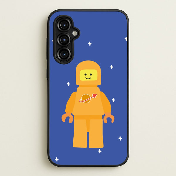 Astronaut - Bricks - Bricks Phone Case for Galaxy A54