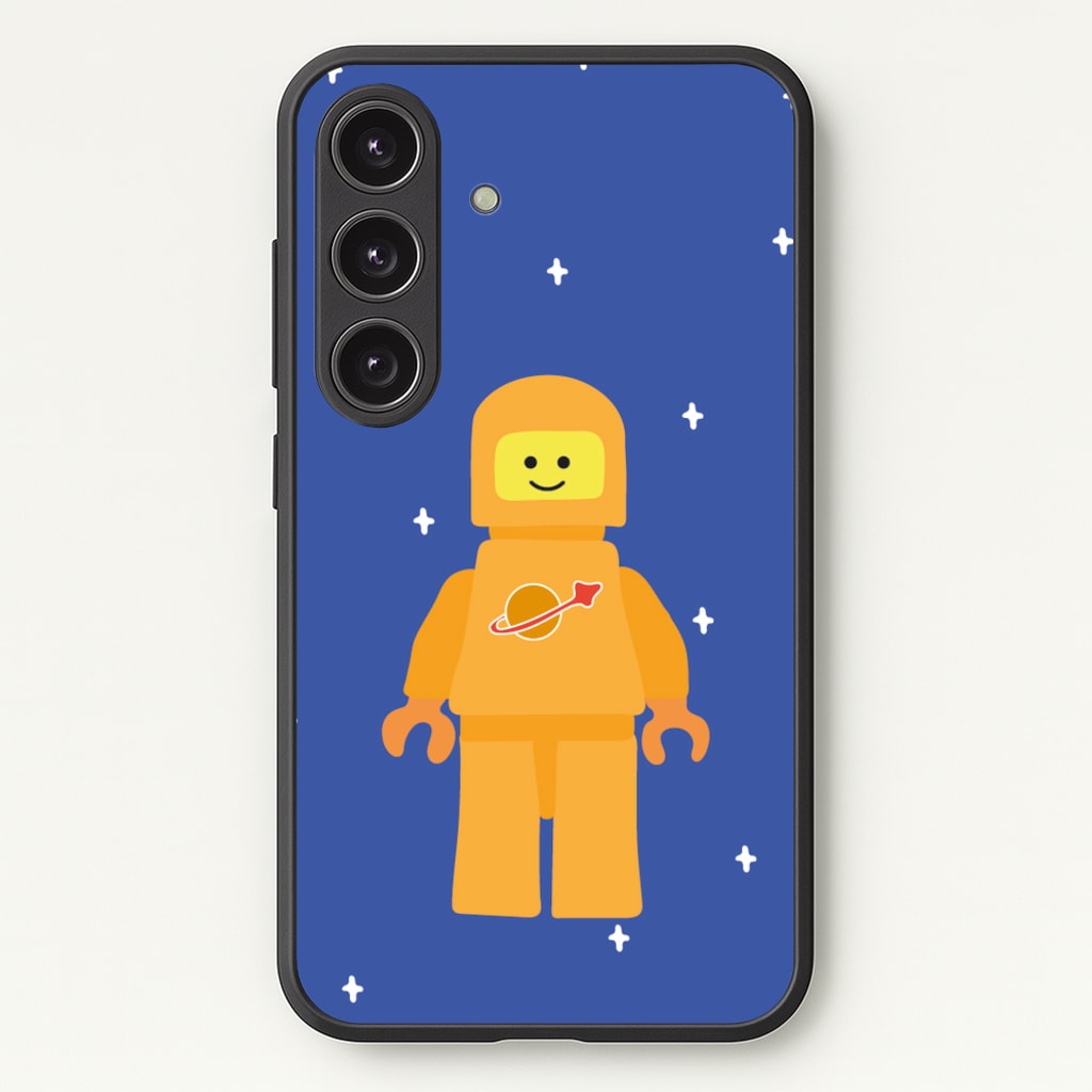 Astronaut - Bricks - Bricks Phone Case for Galaxy S24