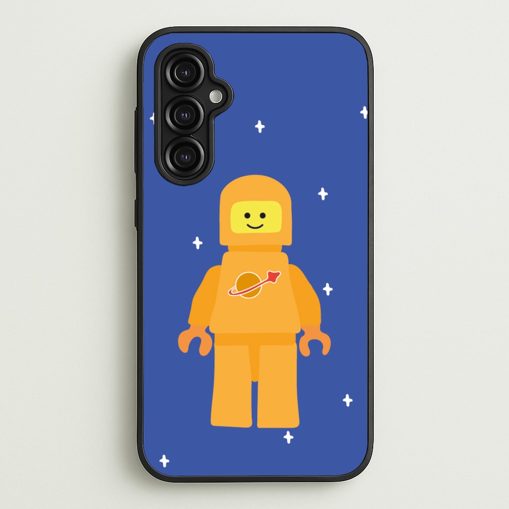 Astronaut - Bricks - Bricks Phone Case for Galaxy A14