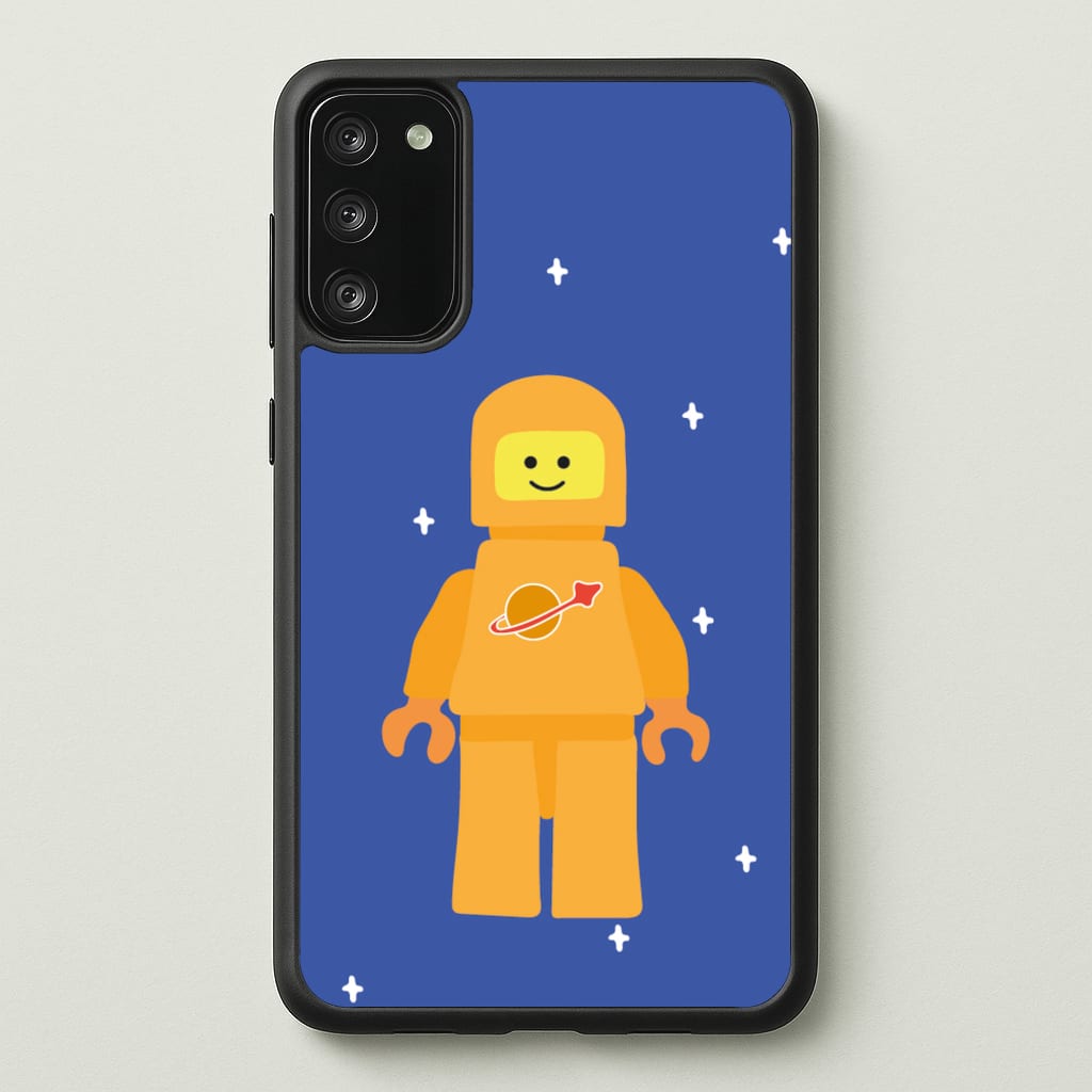 Astronaut - Bricks - Bricks Phone Case for Galaxy S20