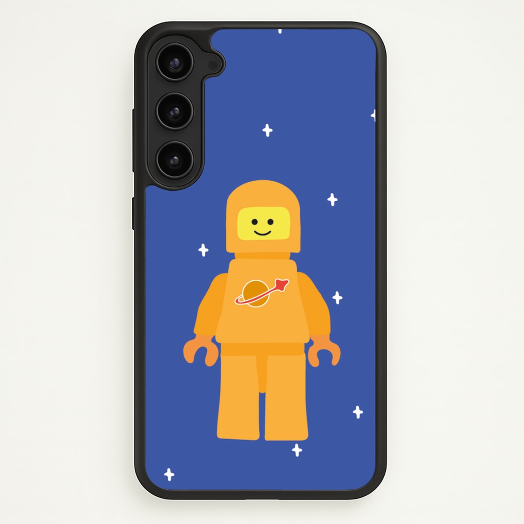 Astronaut - Bricks - Bricks Phone Case for Galaxy S23