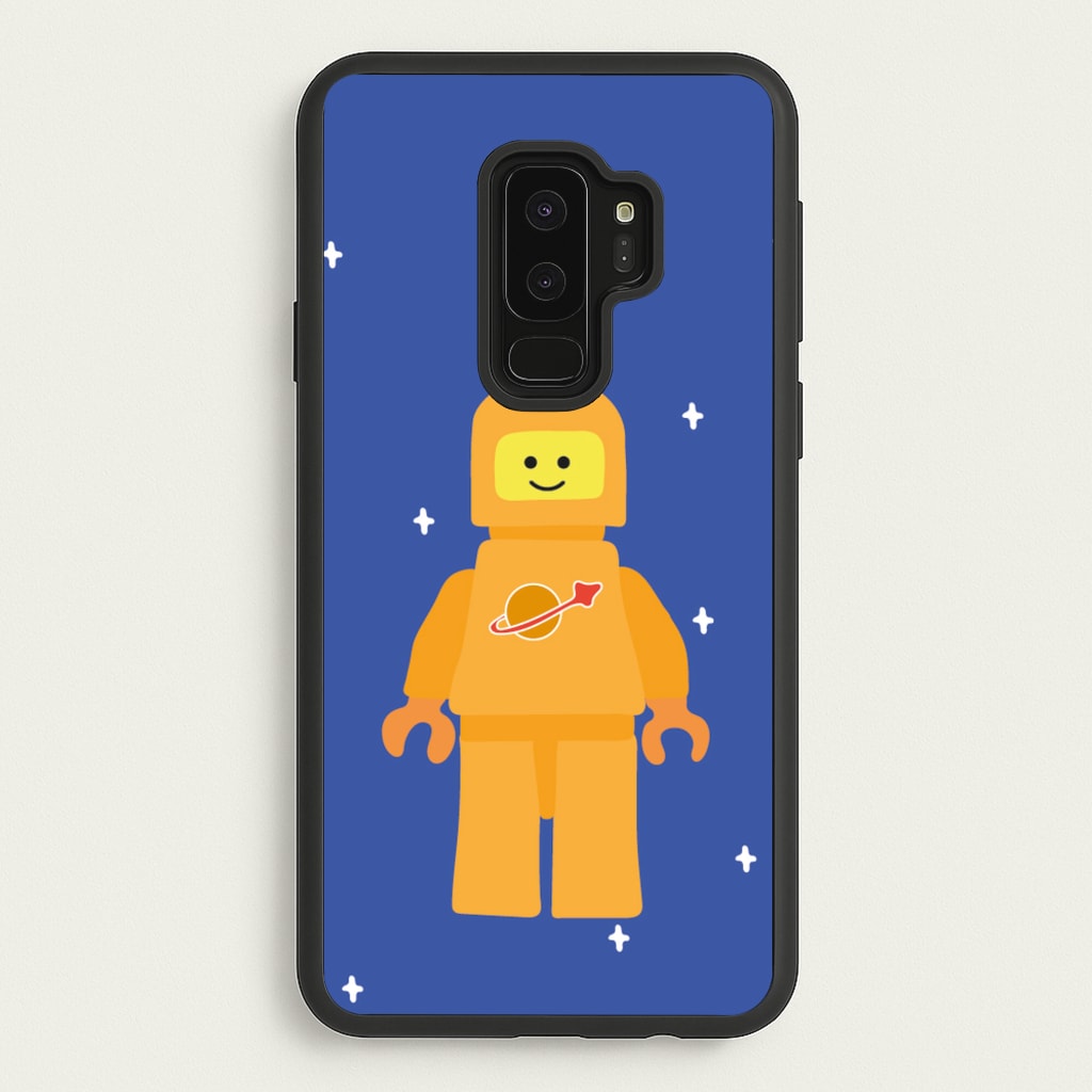Astronaut - Bricks - Bricks Phone Case for Galaxy S9 Plus
