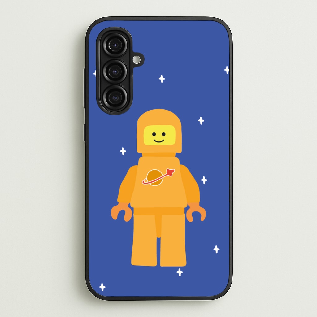 Astronaut - Bricks - Bricks Phone Case for Galaxy A16