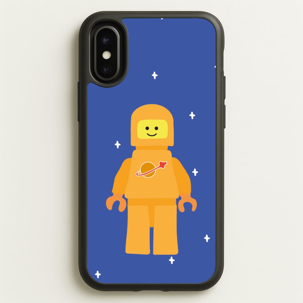 Astronaut - Bricks - Bricks Phone Case for iPhone X / XS