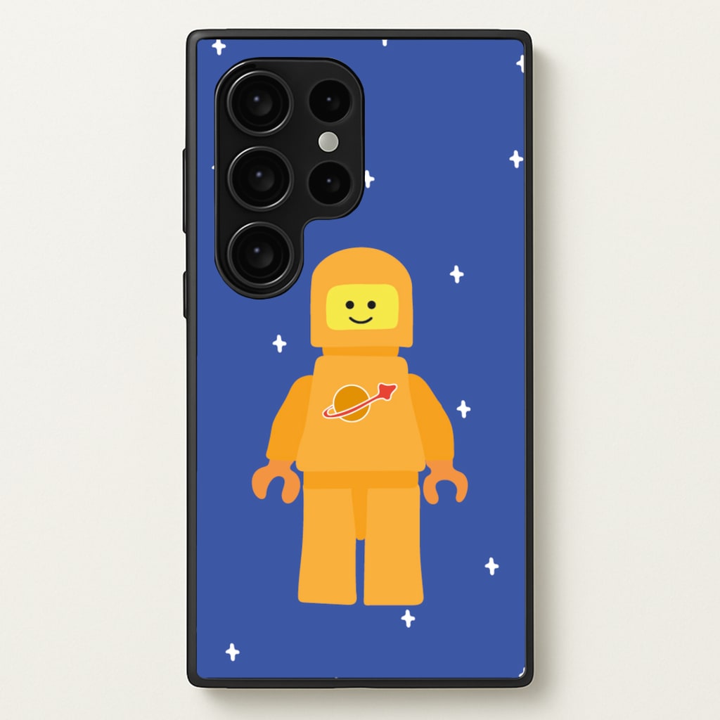 Astronaut - Bricks - Bricks Phone Case for Galaxy S24 Ultra