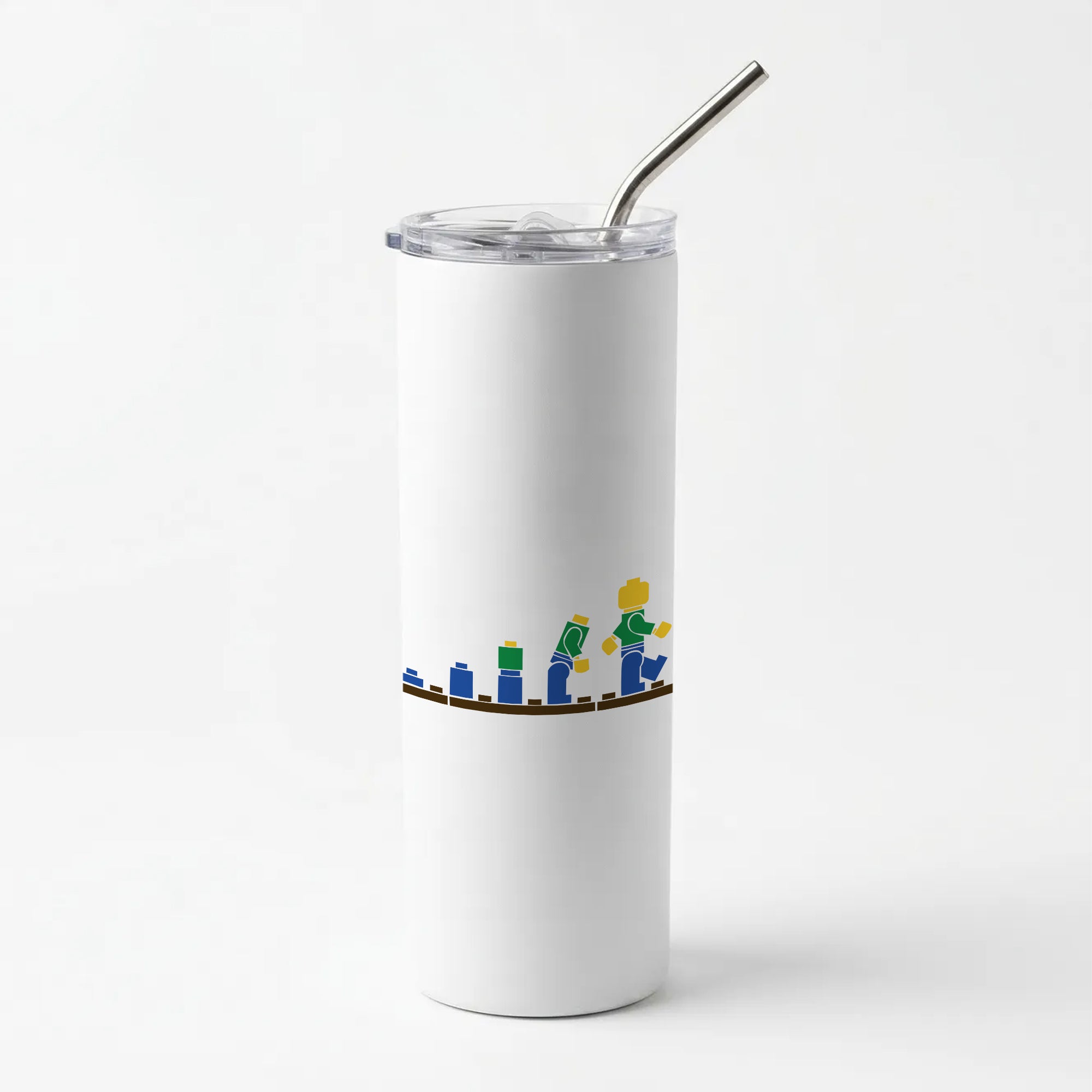 Building - Bricks Skinny Tumbler