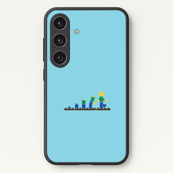Building - Bricks - Bricks Phone Case for Galaxy S24 Plus