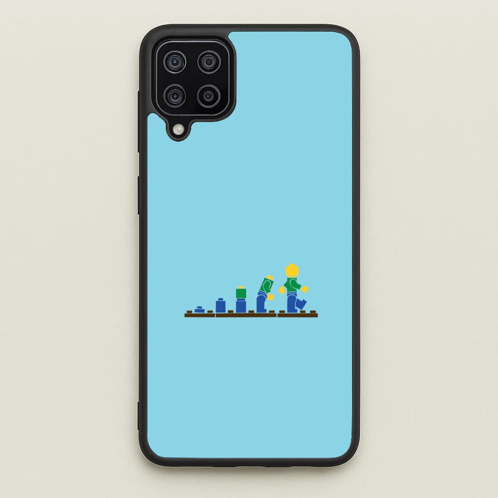 Building - Bricks - Bricks Phone Case for Galaxy A12
