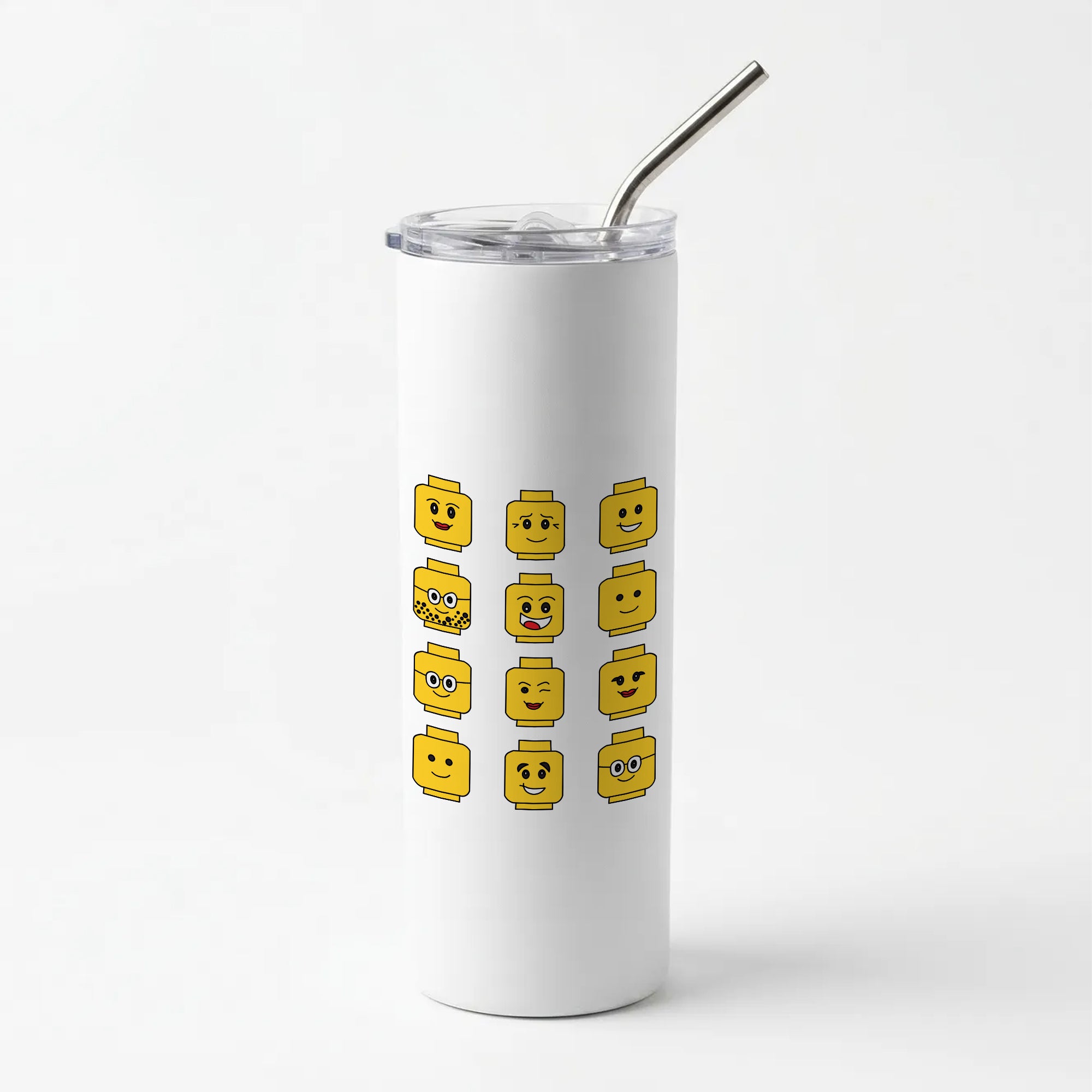 Characters - Bricks Skinny Tumbler