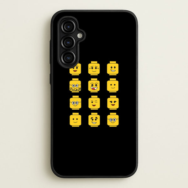Characters - Bricks - Bricks Phone Case for Galaxy A54