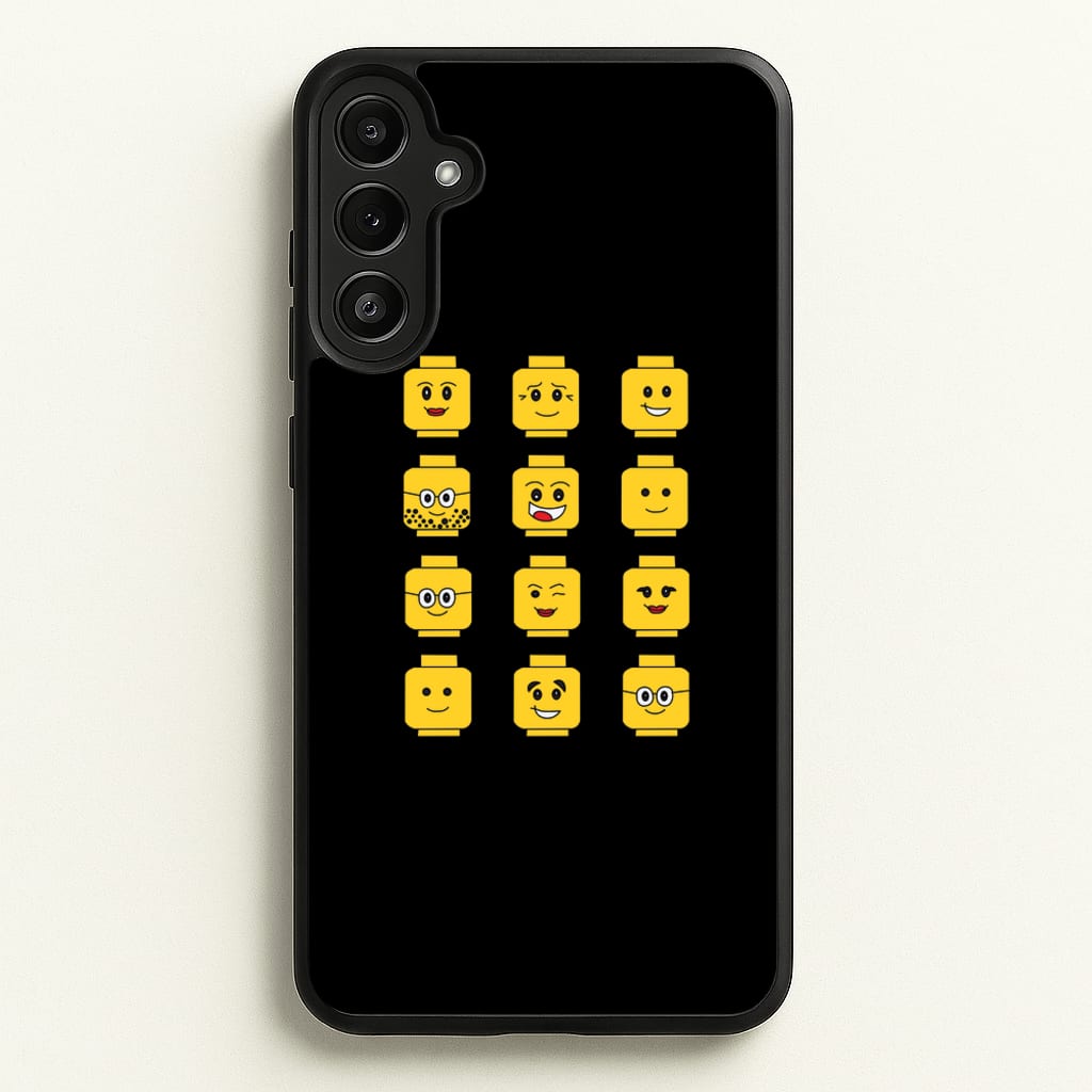 Characters - Bricks - Bricks Phone Case for Galaxy A34