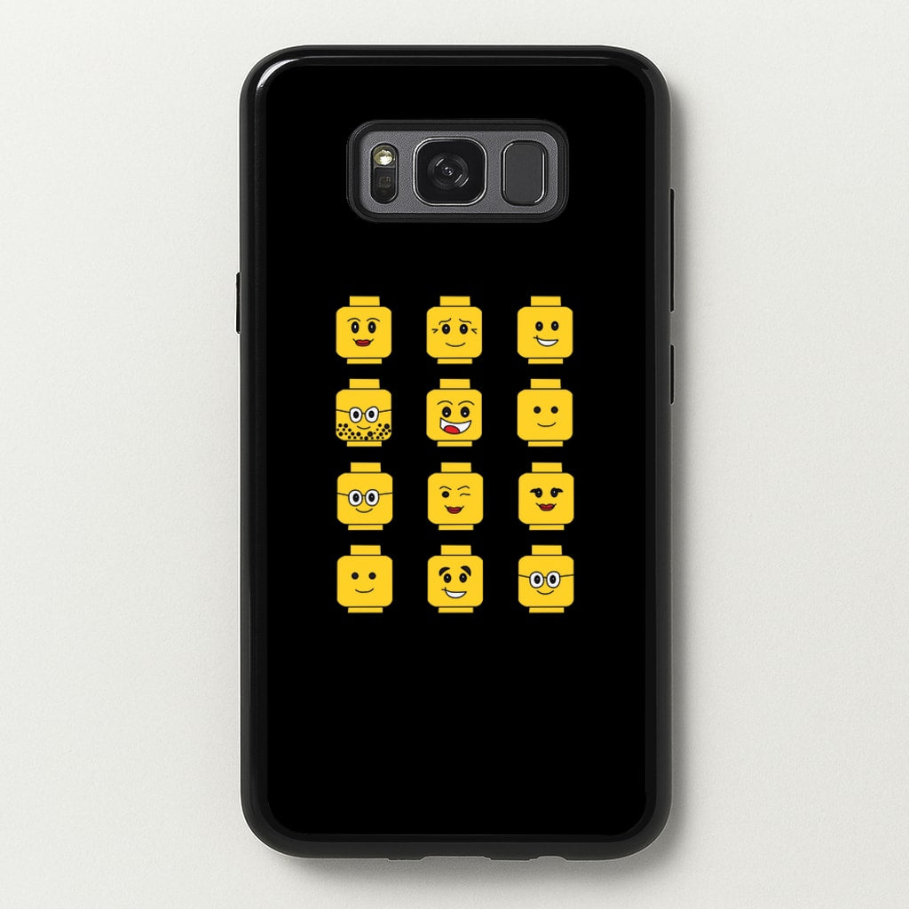 Characters - Bricks - Bricks Phone Case for Galaxy S8