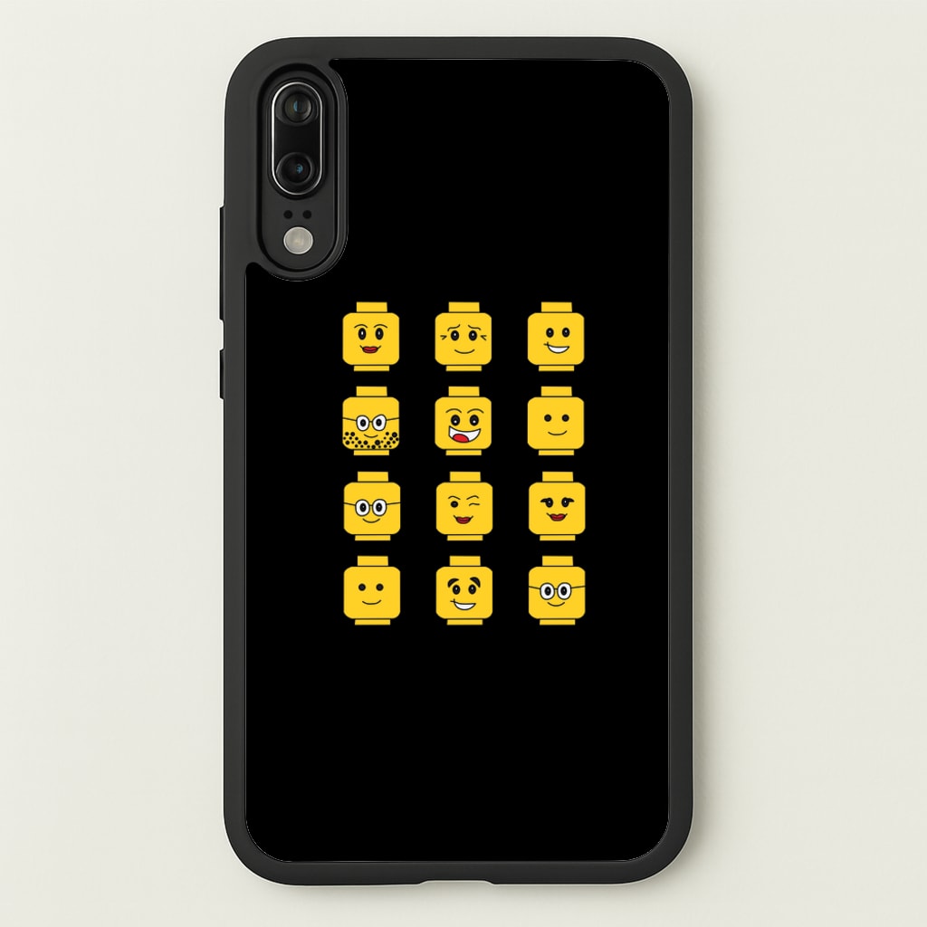 Characters - Bricks - Bricks Phone Case for Huawei P20