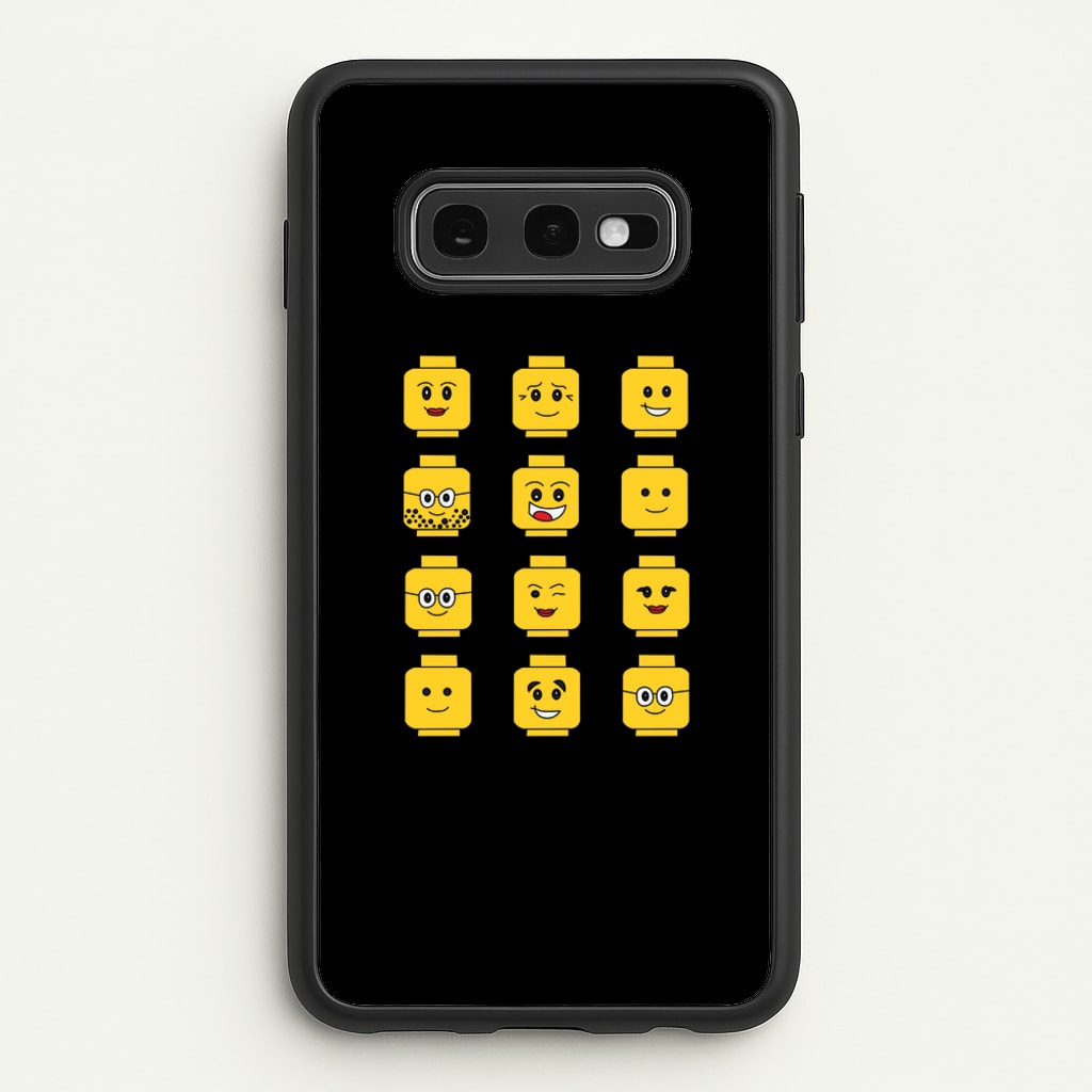 Characters - Bricks - Bricks Phone Case for Galaxy S10e