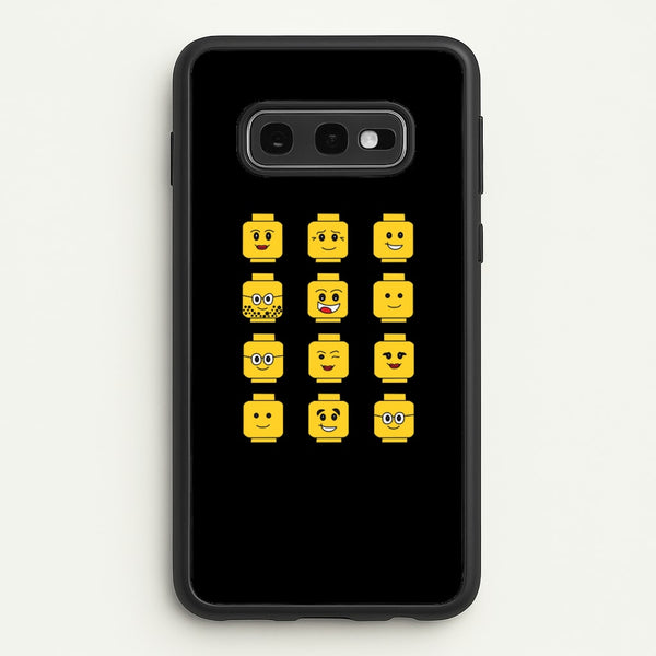 Characters - Bricks - Bricks Phone Case for Galaxy S10e