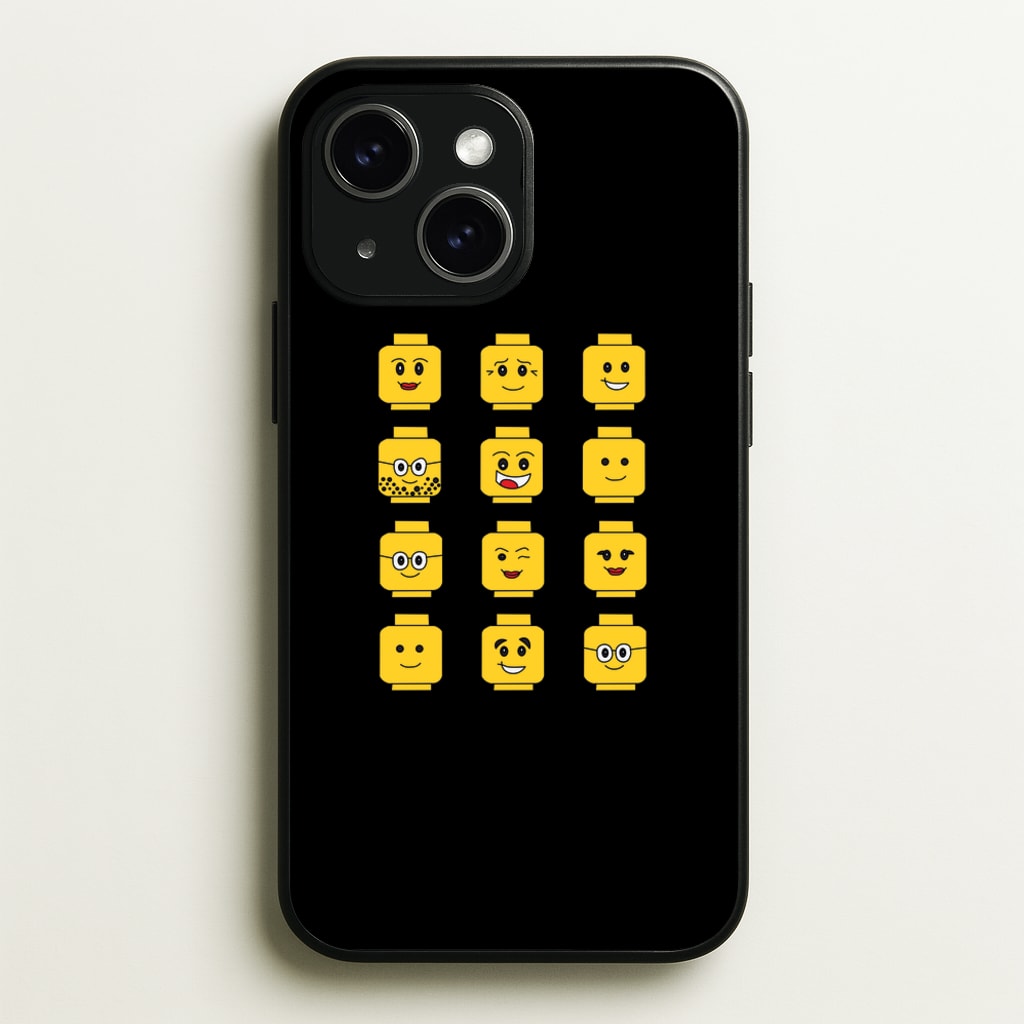 Characters - Bricks - Bricks Phone Case for iPhone 15