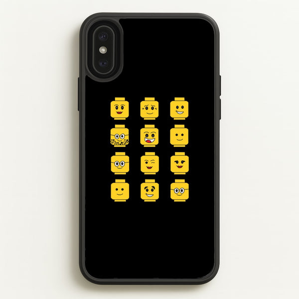 Characters - Bricks - Bricks Phone Case for iPhone XS Max