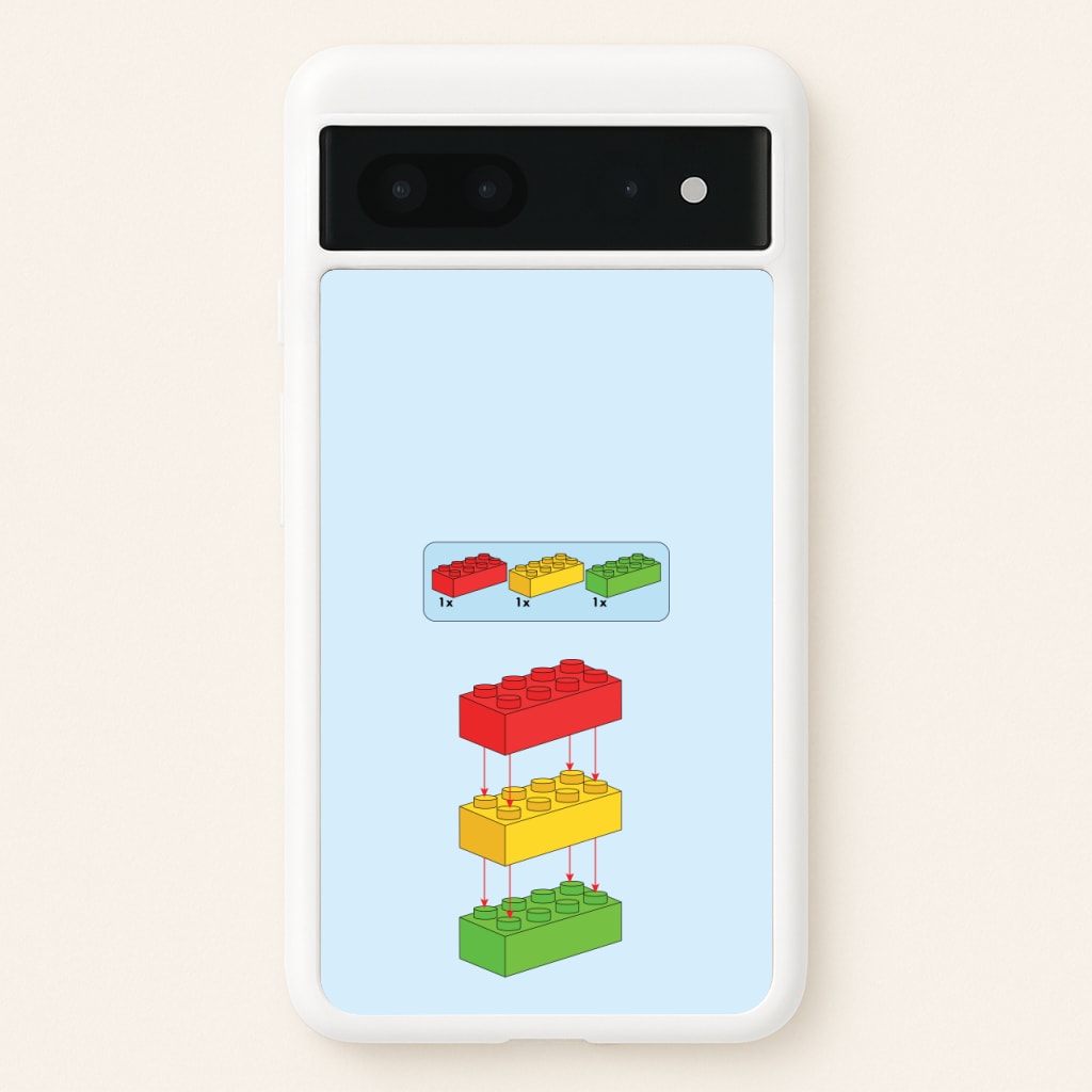 Bricks Instruction Set - Bricks Phone Case for Google Pixel 7