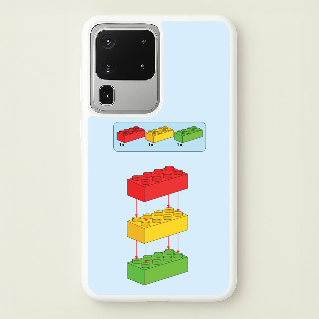 Bricks Instruction Set - Bricks Phone Case for Galaxy S20 Ultra