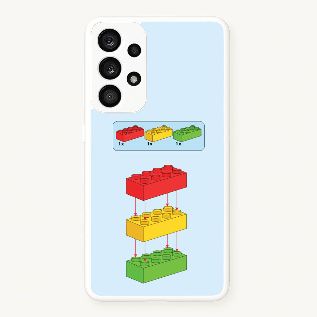 Bricks Instruction Set - Bricks Phone Case for Galaxy A33