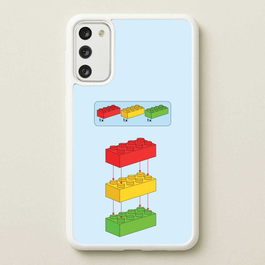 Bricks Instruction Set - Bricks Phone Case for Galaxy S20FE