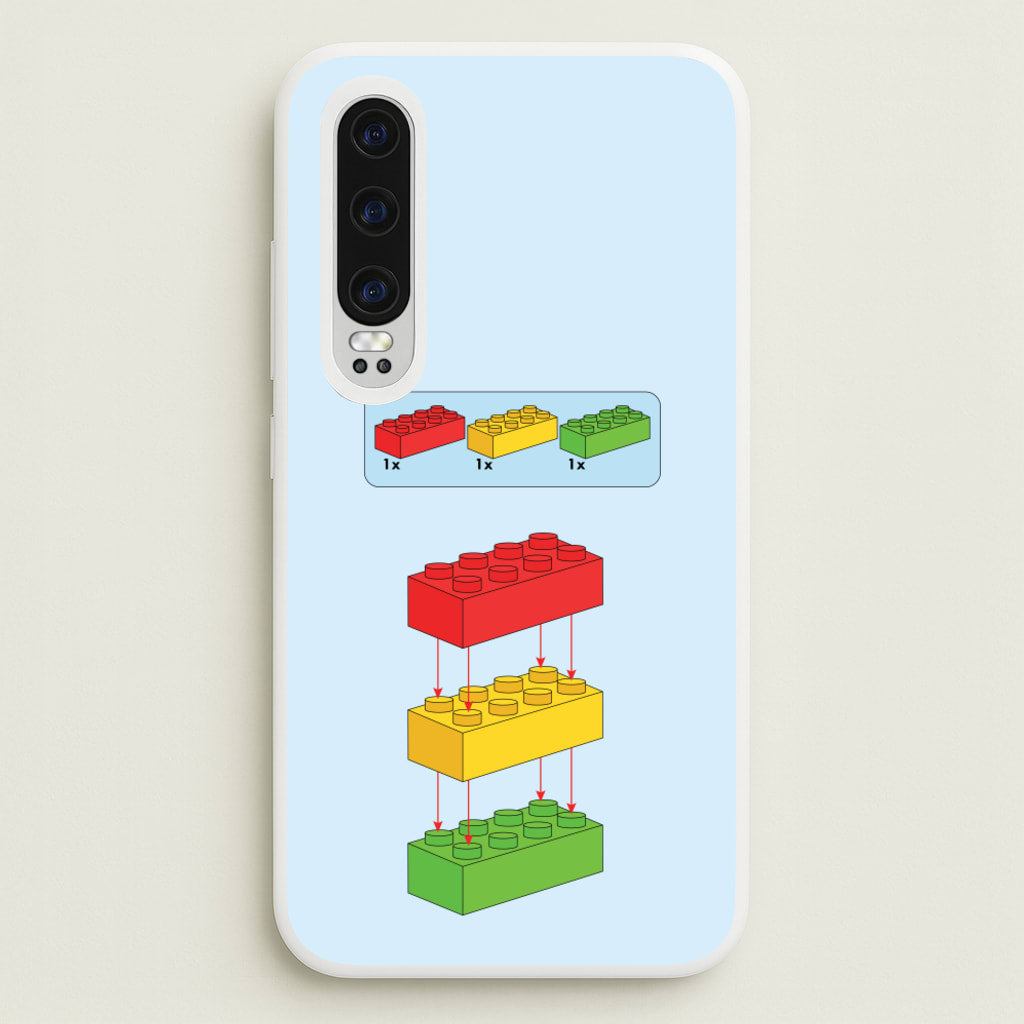 Bricks Instruction Set - Bricks Phone Case for Huawei P30