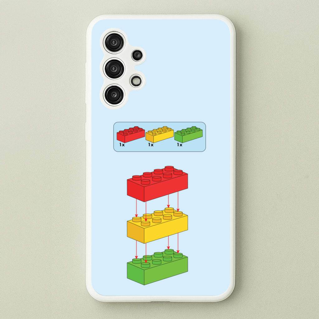 Bricks Instruction Set - Bricks Phone Case for Galaxy A13