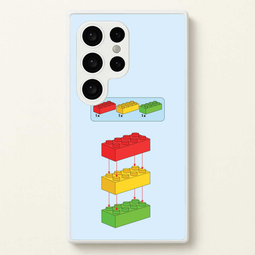 Bricks Instruction Set - Bricks Phone Case for Galaxy S24 Ultra