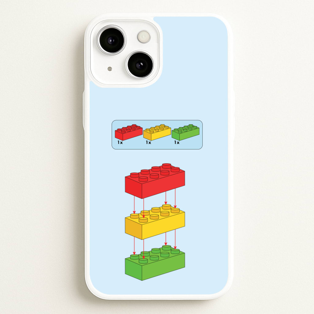 Bricks Instruction Set - Bricks Phone Case for iPhone 13 Mini