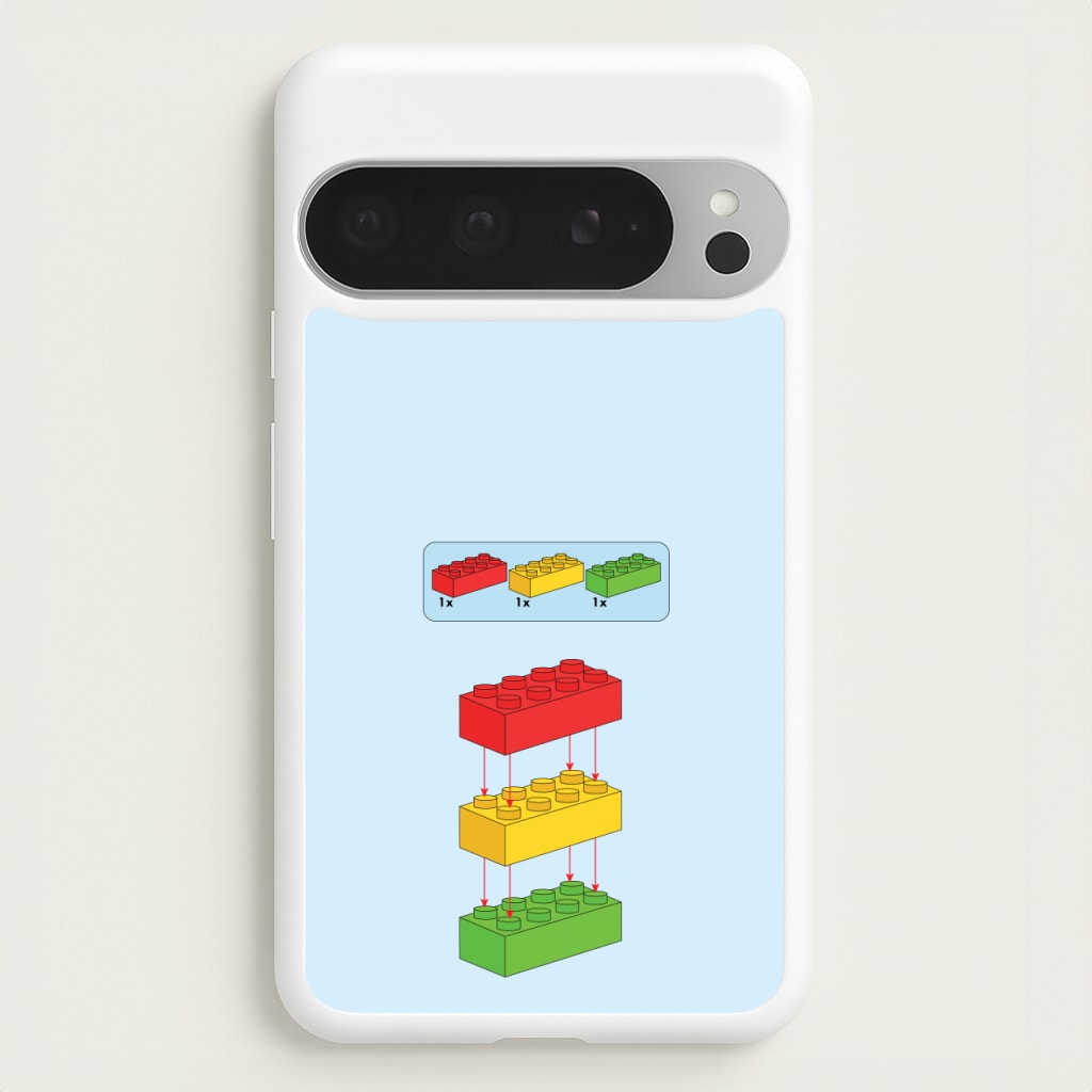 Bricks Instruction Set - Bricks Phone Case for Google Pixel 9 Pro XL