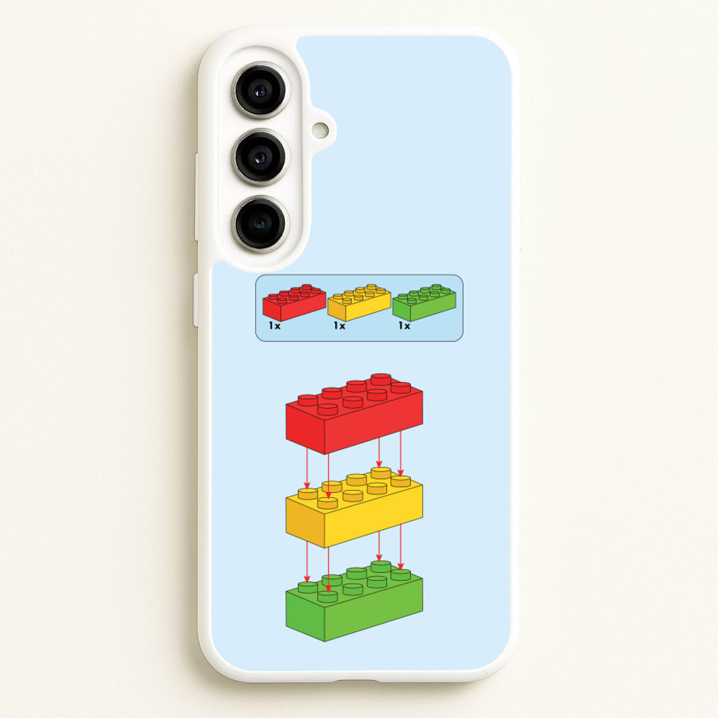 Bricks Instruction Set - Bricks Phone Case for Galaxy A56