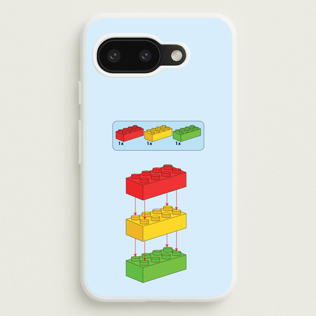 Bricks Instruction Set - Bricks Phone Case for Google Pixel 9a