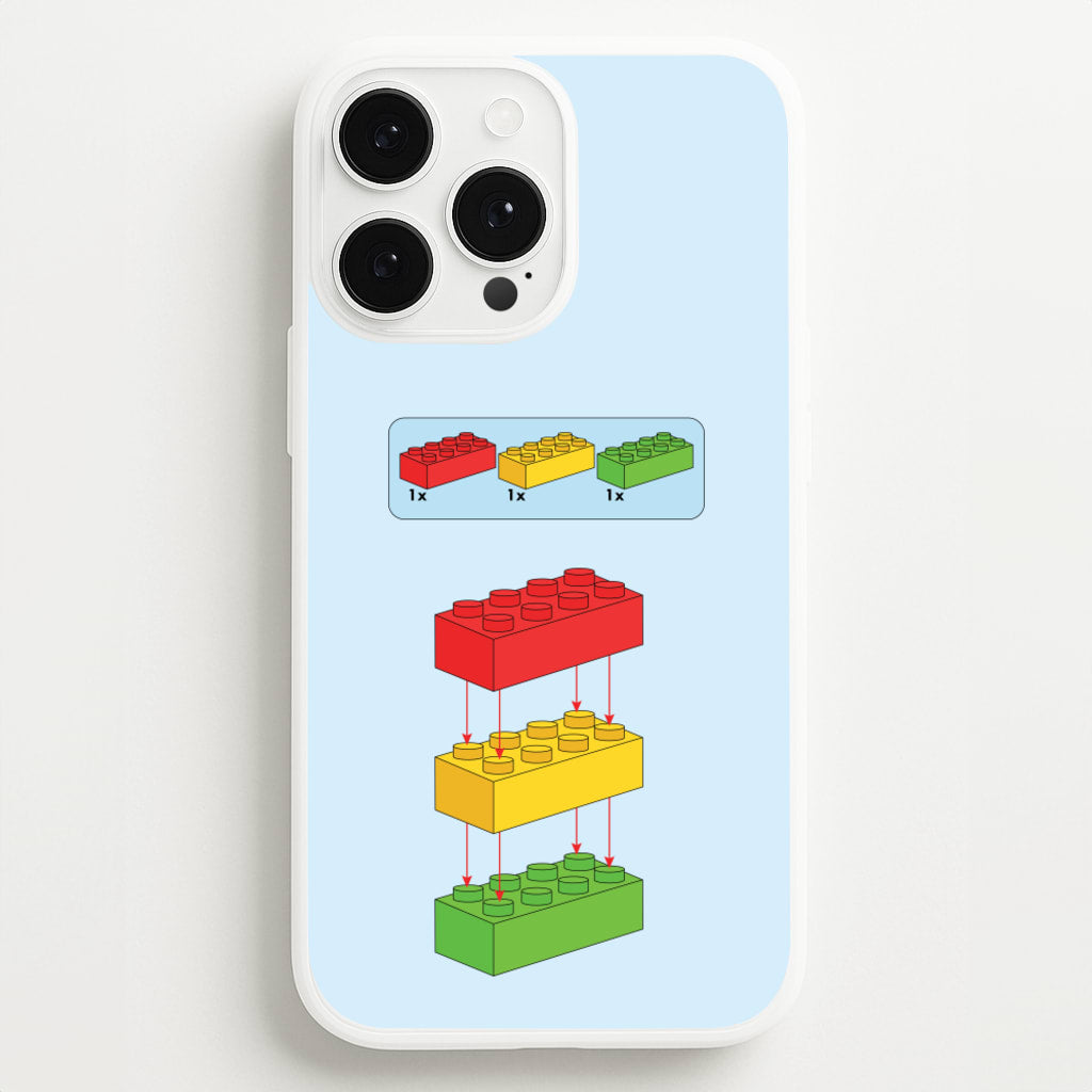 Bricks Instruction Set - Bricks Phone Case for iPhone 13 Pro Max