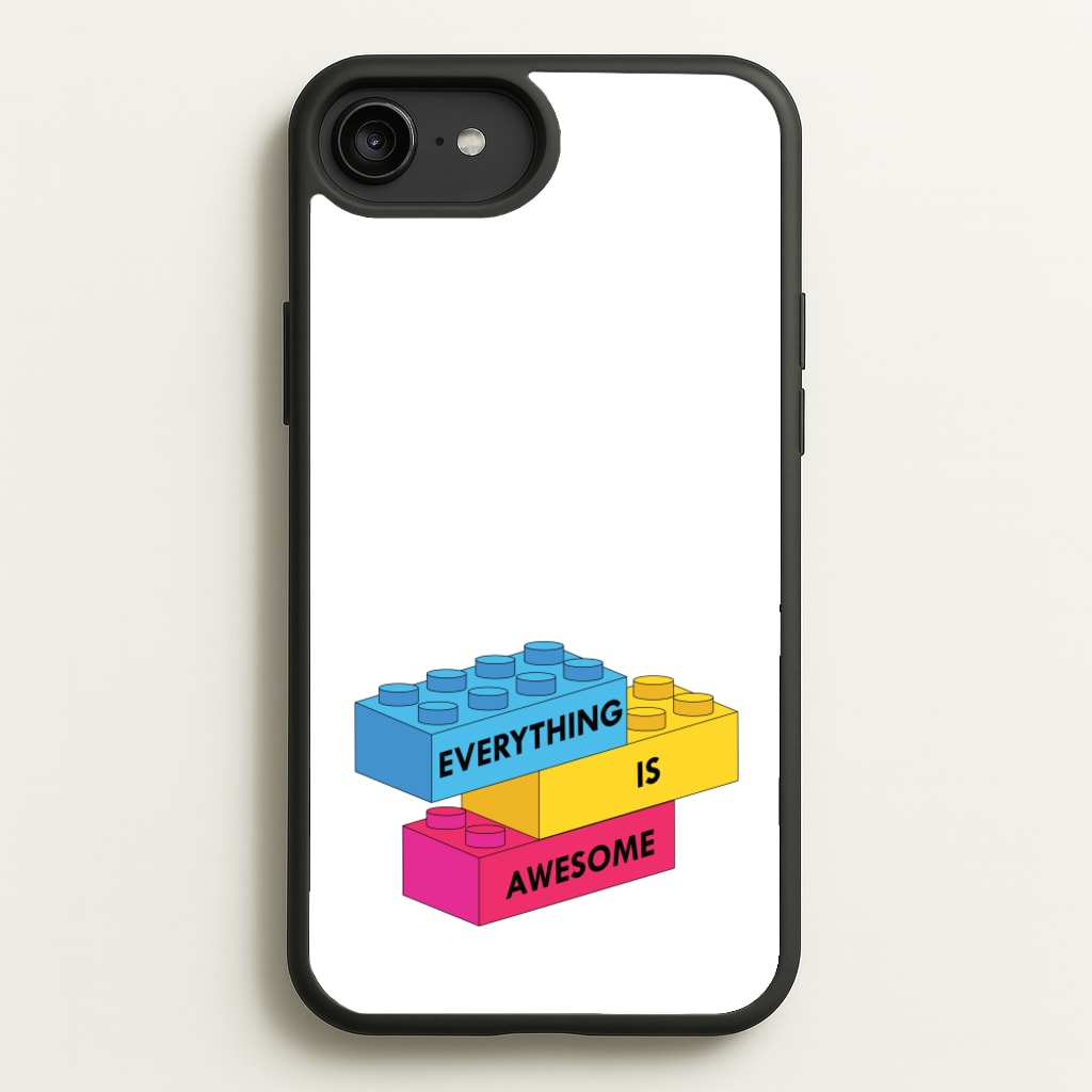 Everything Is Awesome Bricks - Bricks Phone Case for iPhone 6 Plus / 7 Plus / 8 Plus