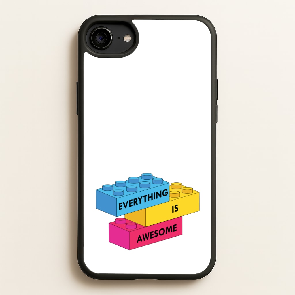 Everything Is Awesome Bricks - Bricks Phone Case for iPhone 6 / 7 / 8 / SE