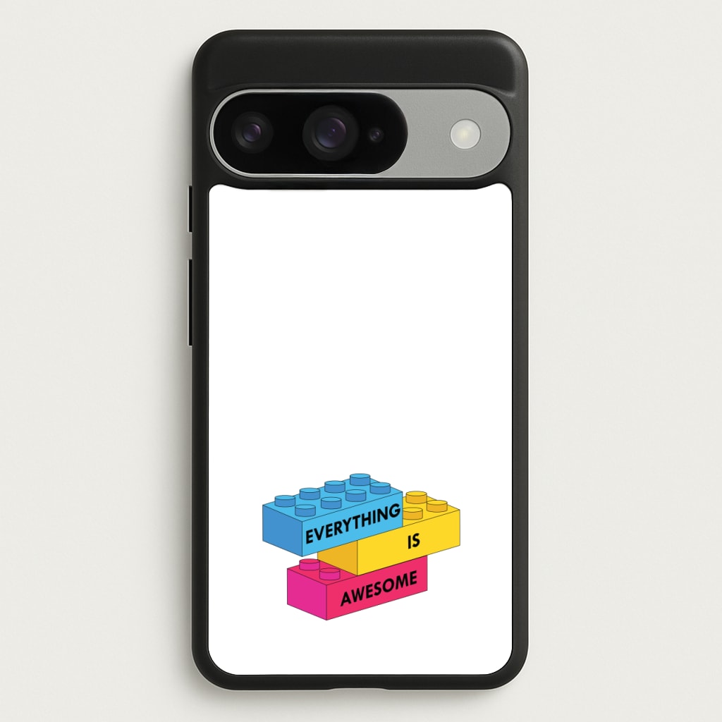 Everything Is Awesome Bricks Phone Case for Google Pixel 10 / 10 Pro