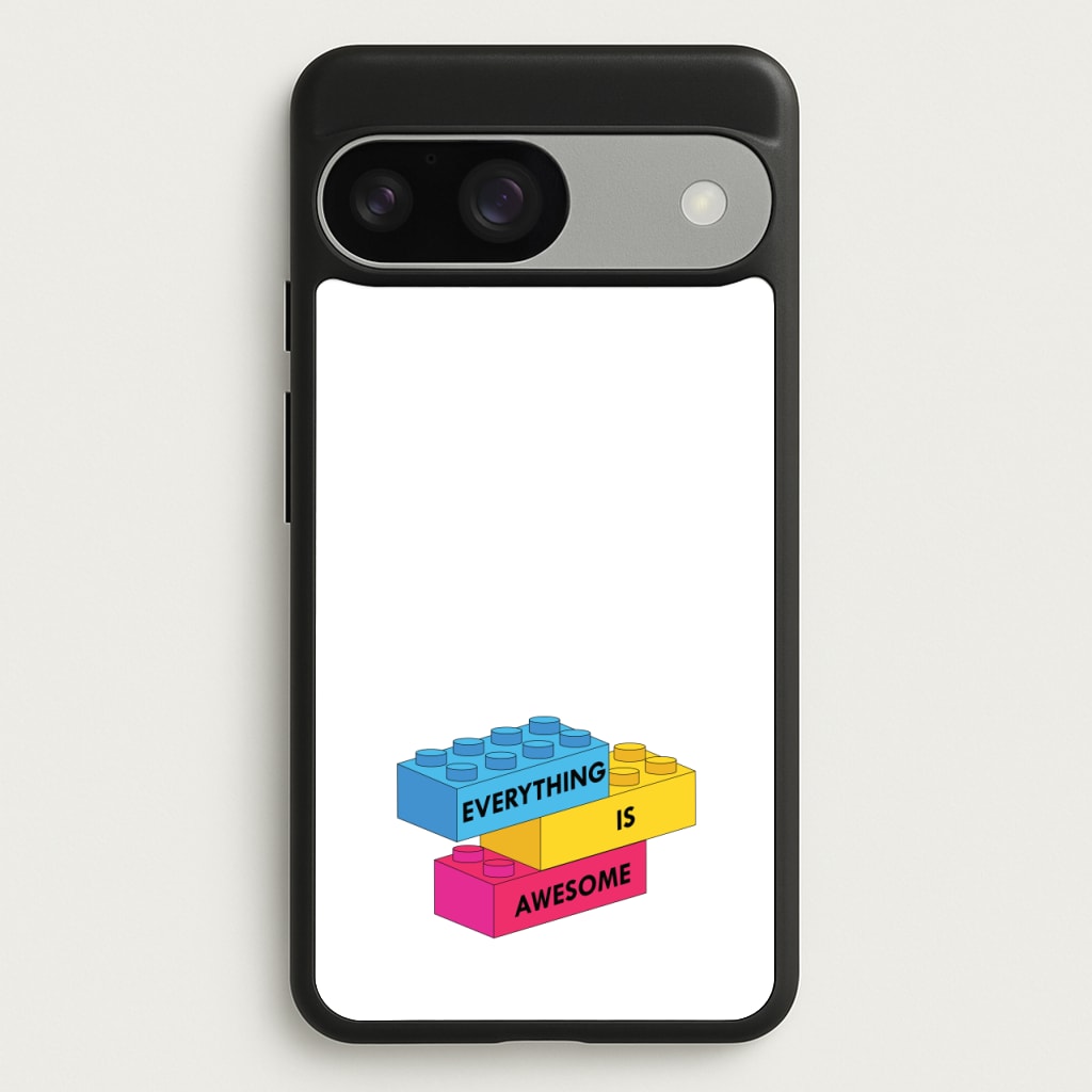 Everything Is Awesome Bricks - Bricks Phone Case for Google Pixel 9 / 9 Pro