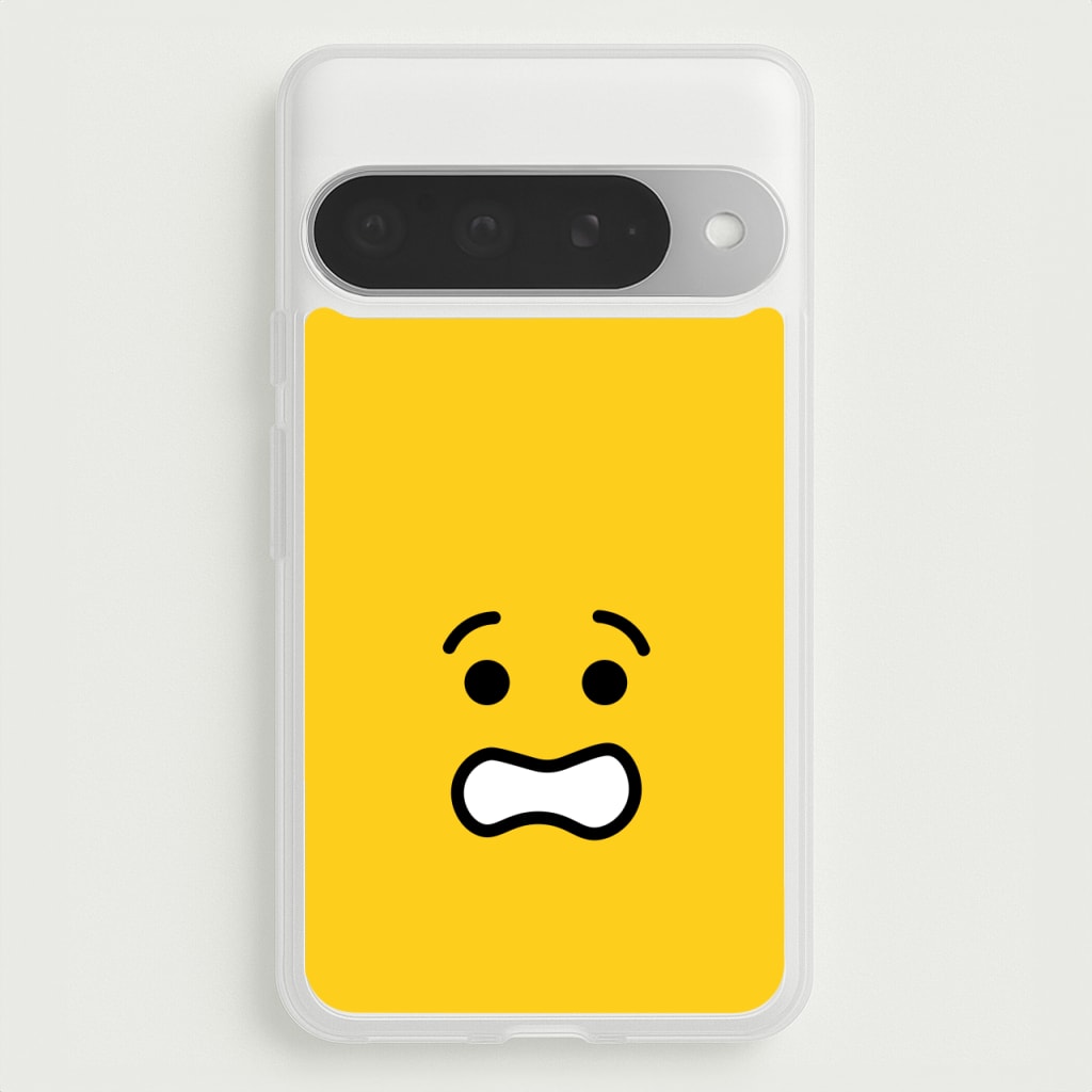 Brick Face Worried Phone Case for Google Pixel 10 Pro XL