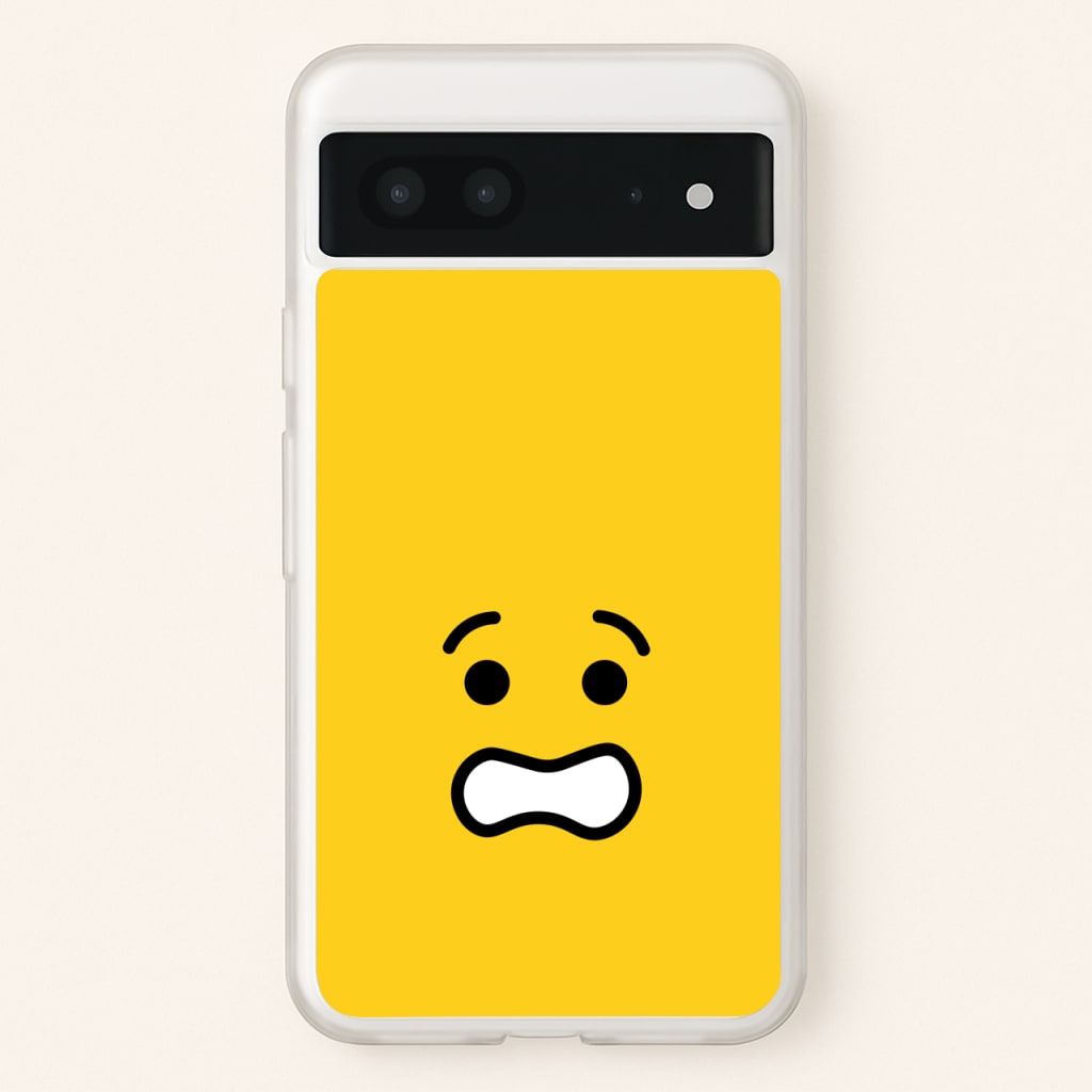 Brick Face Worried - Bricks Phone Case for Google Pixel 7