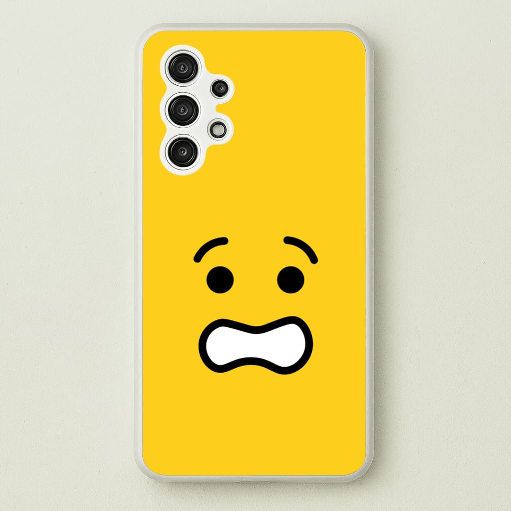Brick Face Worried - Bricks Phone Case for Galaxy A13