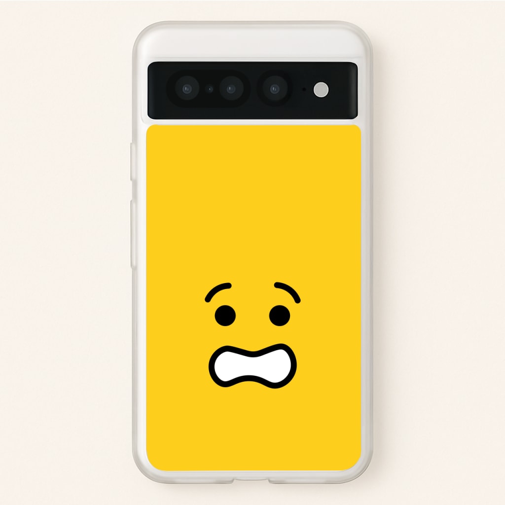 Brick Face Worried - Bricks Phone Case for Google Pixel 7 Pro