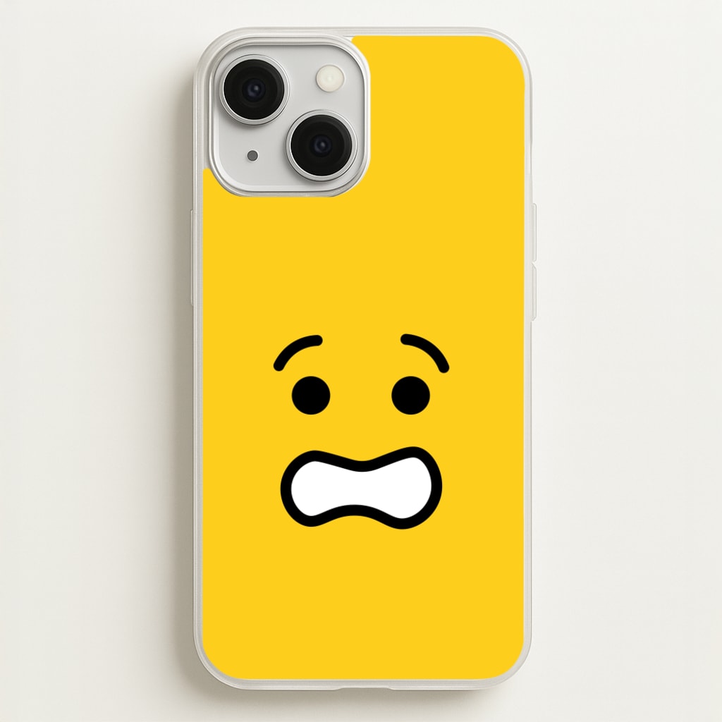 Brick Face Worried - Bricks Phone Case for iPhone 13