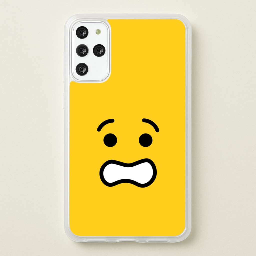 Brick Face Worried - Bricks Phone Case for Galaxy S20 Plus