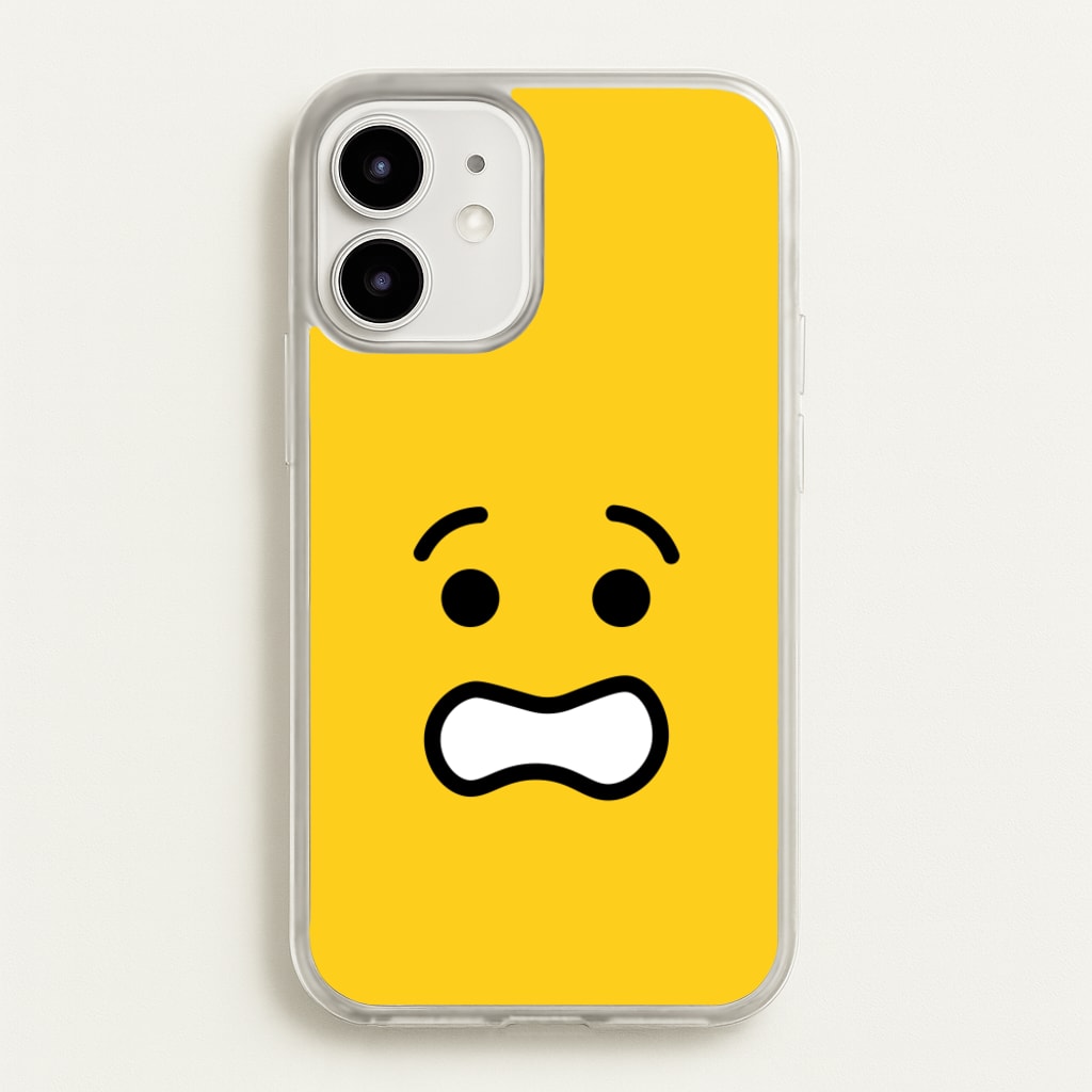 Brick Face Worried - Bricks Phone Case for iPhone 12 Mini