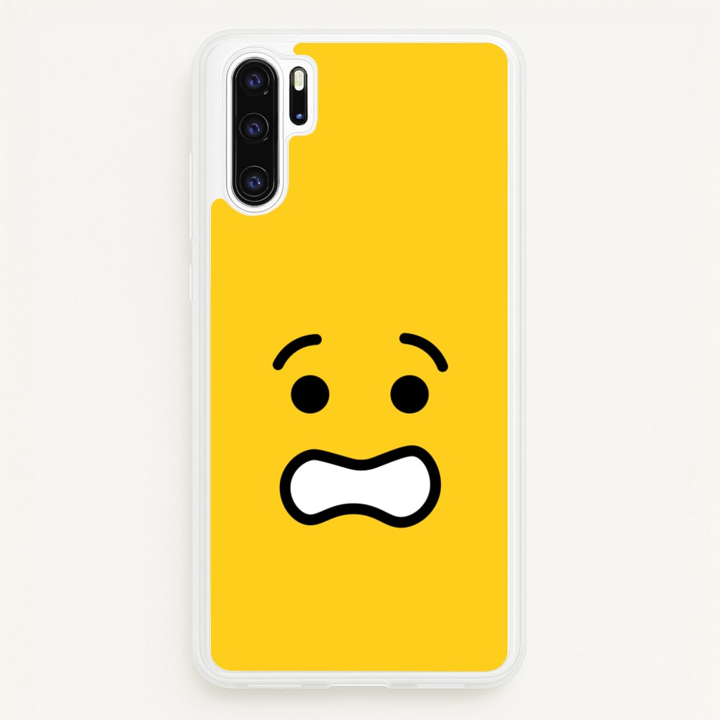 Brick Face Worried - Bricks Phone Case for Huawei P30 Pro