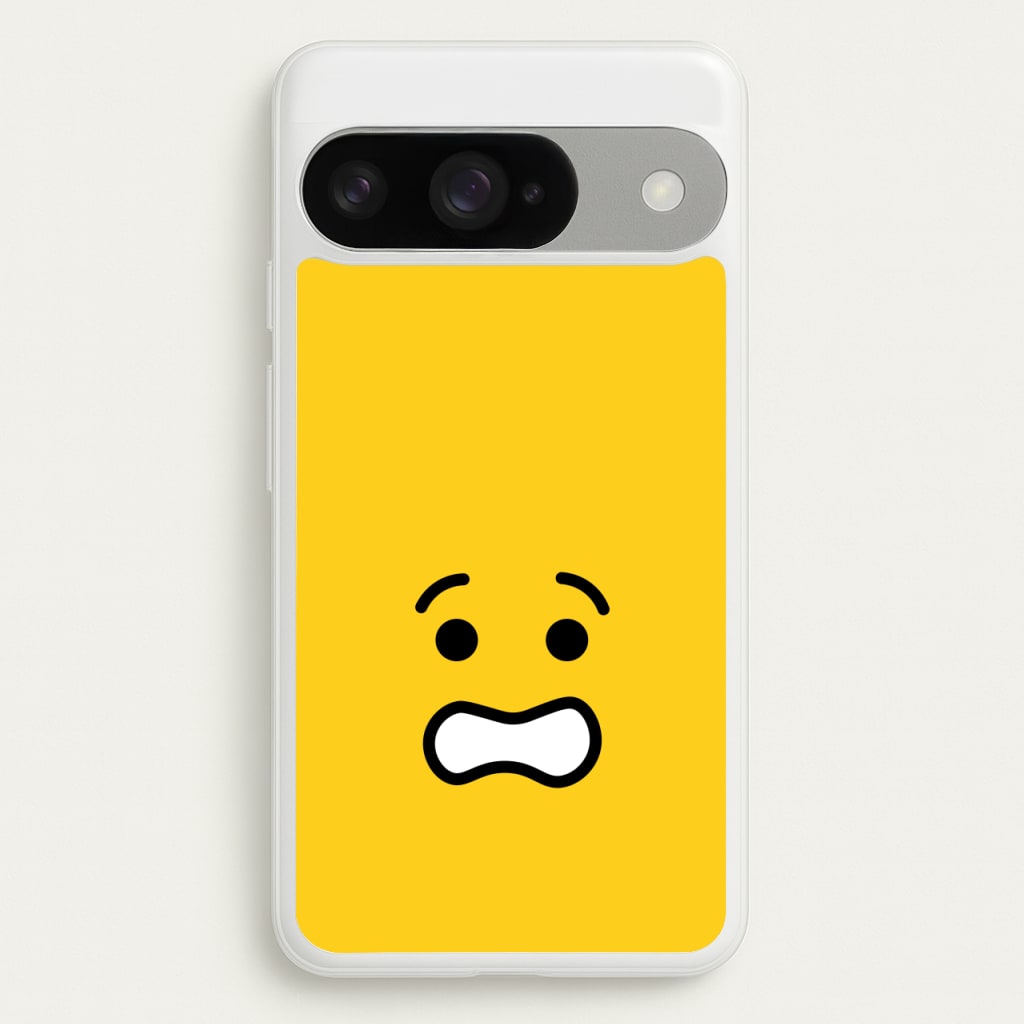 Brick Face Worried Phone Case for Google Pixel 10 / 10 Pro